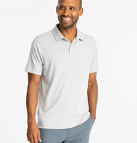 Free Fly Elevate Polo Grey