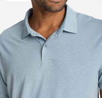Free Fly Elevate Polo Blue