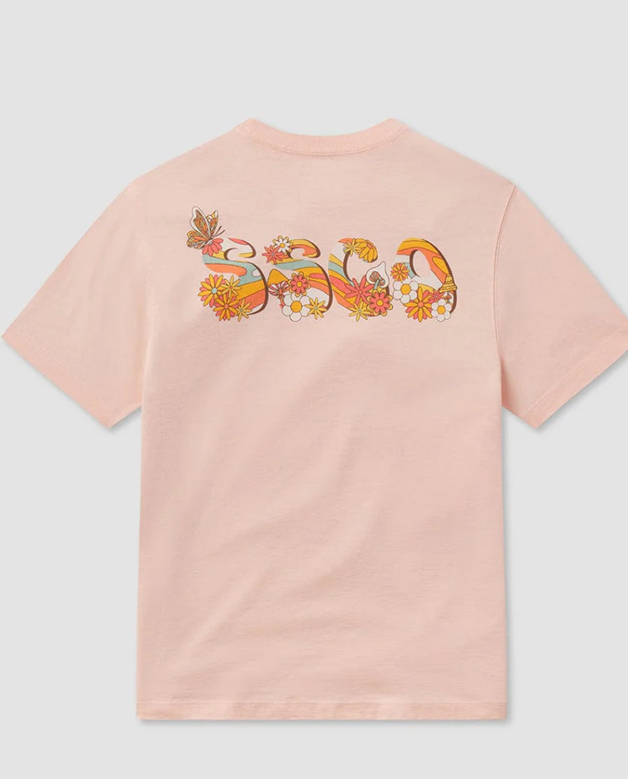 Southern Shirt Swirl Tee Peach