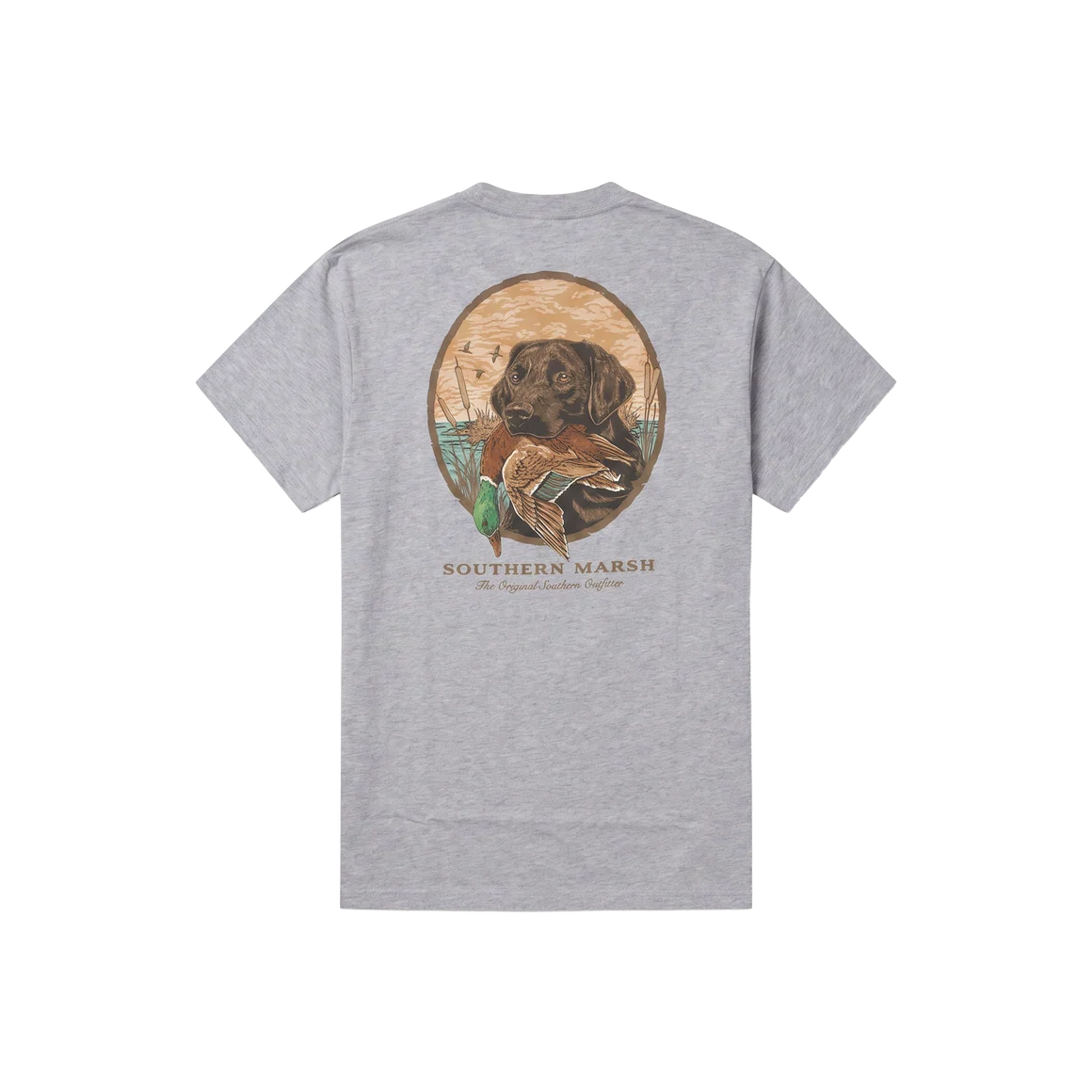 Southern Marsh Good Boy Tee in Grey