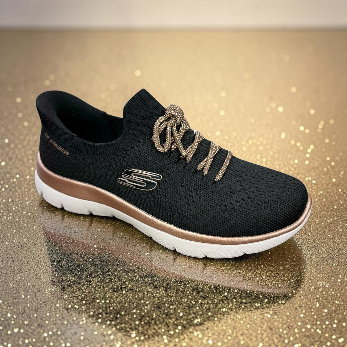 Women’s Skechers Summit in Black