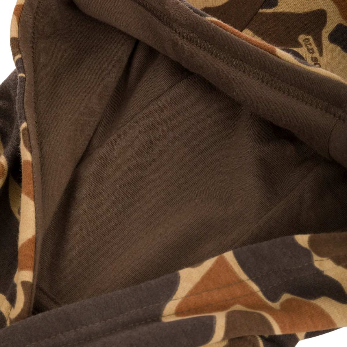 Drake Youth Hoodie in Old School Camo