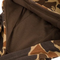 Drake Youth Hoodie in Old School Camo