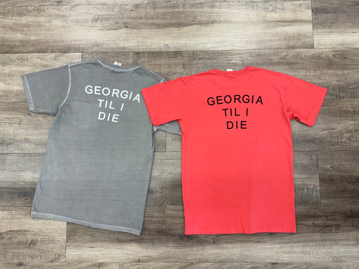 GA Til I Die SS Tee Peach State Pride