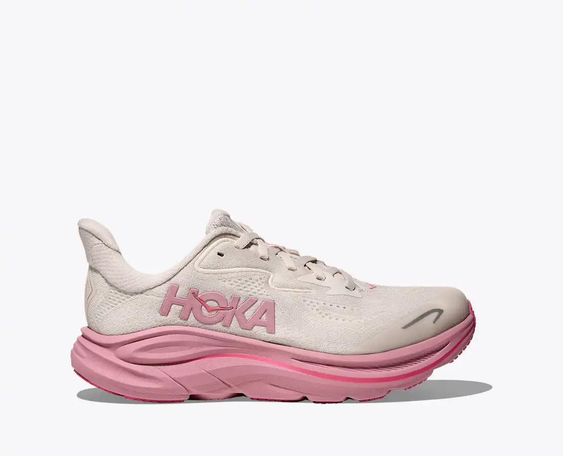 Youth Hoka Clifton 10 Rose Cream Sizes 3.5- 5.5