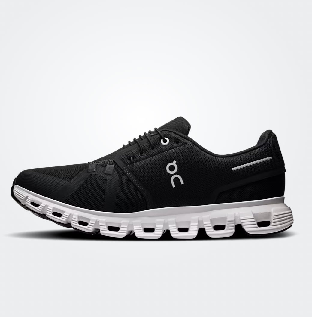Mens On Cloud 6 Black White