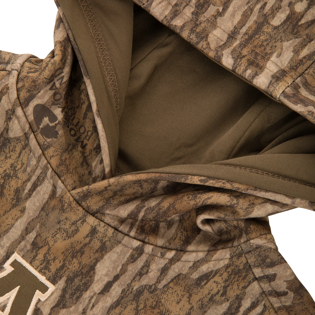 Drake Youth Hoodie in Bottomland Camo