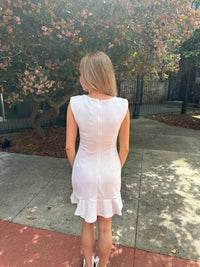 Pleated Skirt Dress