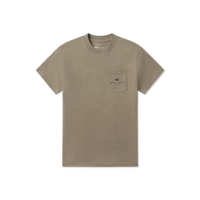 Southern Marsh Retro Camo Tee in Olive