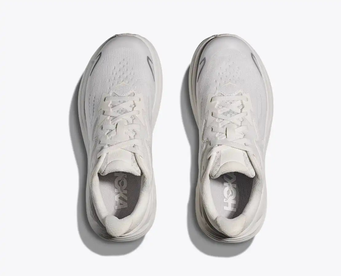Youth Hoka Clifton 10 White Sizes 3.5-5.5