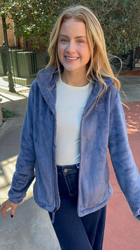 Womens North Face Osito Jacket in Twilight