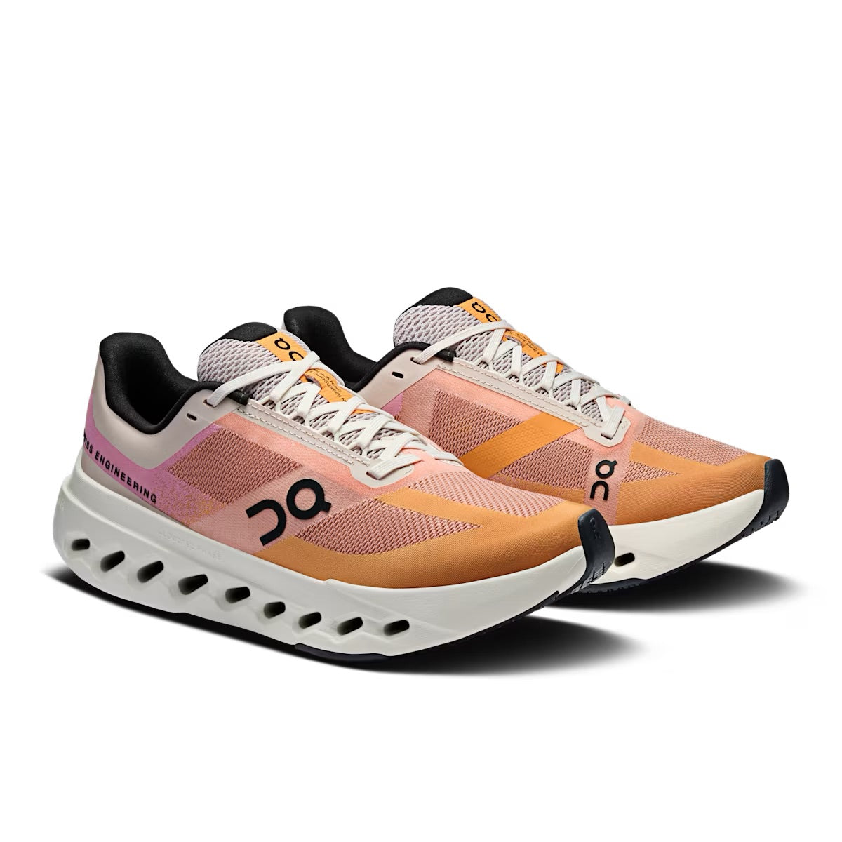 Womens On Cloud Surfer Next in Tangerine