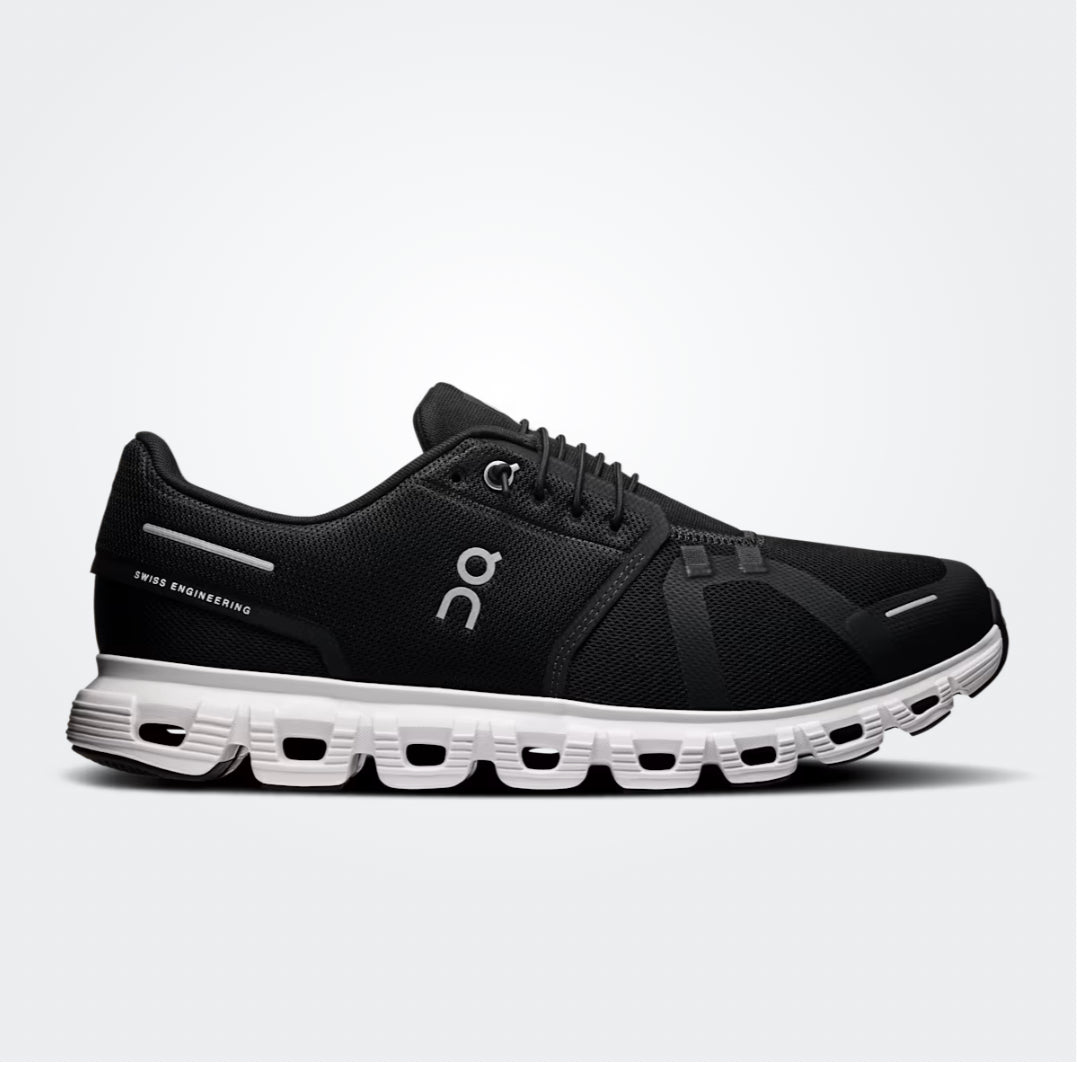 Mens On Cloud 6 Black White