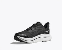 Youth Hoka Clifton 10 Black White Sizes 3.5-7