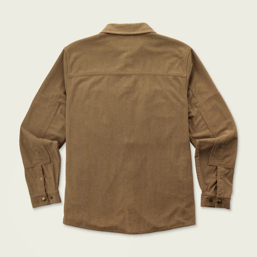Marshwear Delano Cord Shacket in Brown