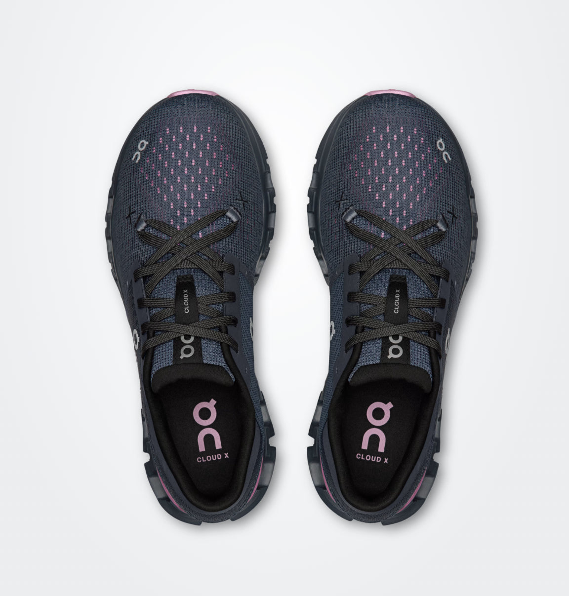 Womens On Cloud X 4 Navy Sakura