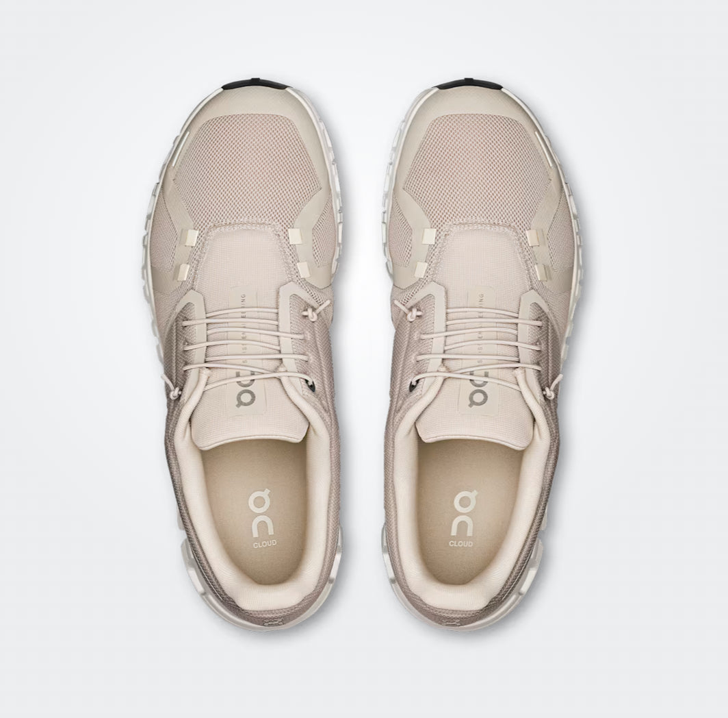 Mens On Cloud 6 Pearl White