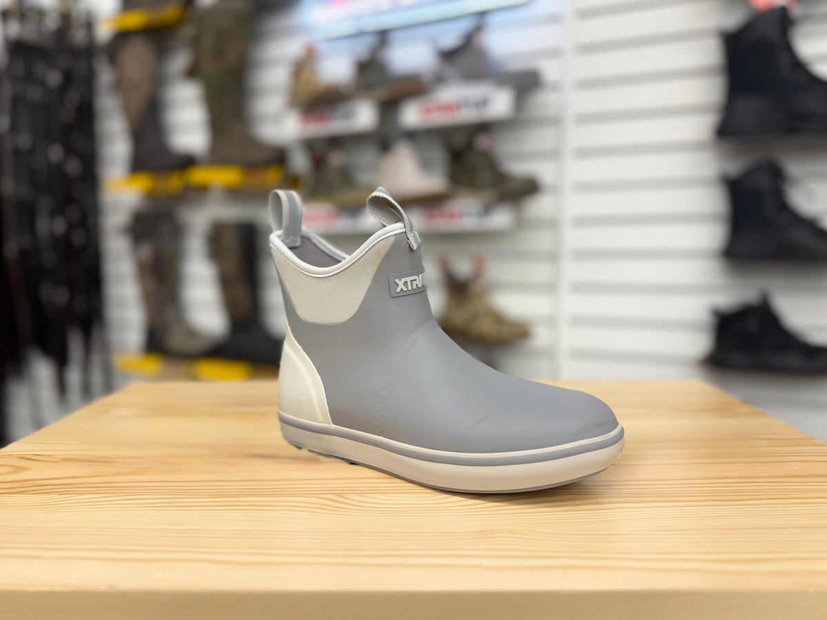 Men’s Xtratuf Ankle Deck Boot in Grey
