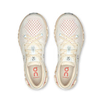Womens On Cloud X4 in Ivory Salmon