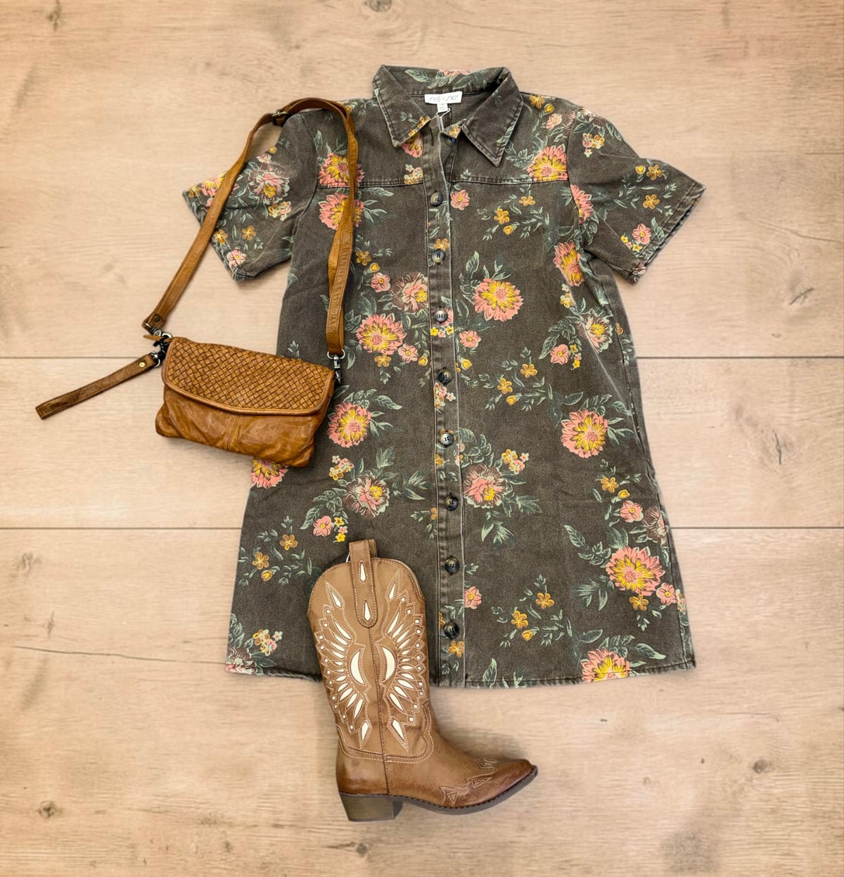 Golden Days Ahead Mini Dress