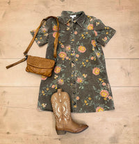Golden Days Ahead Mini Dress