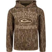 Drake Youth Hoodie in Bottomland Camo