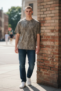 Drake Head Tri Blend Crew Short Sleeve