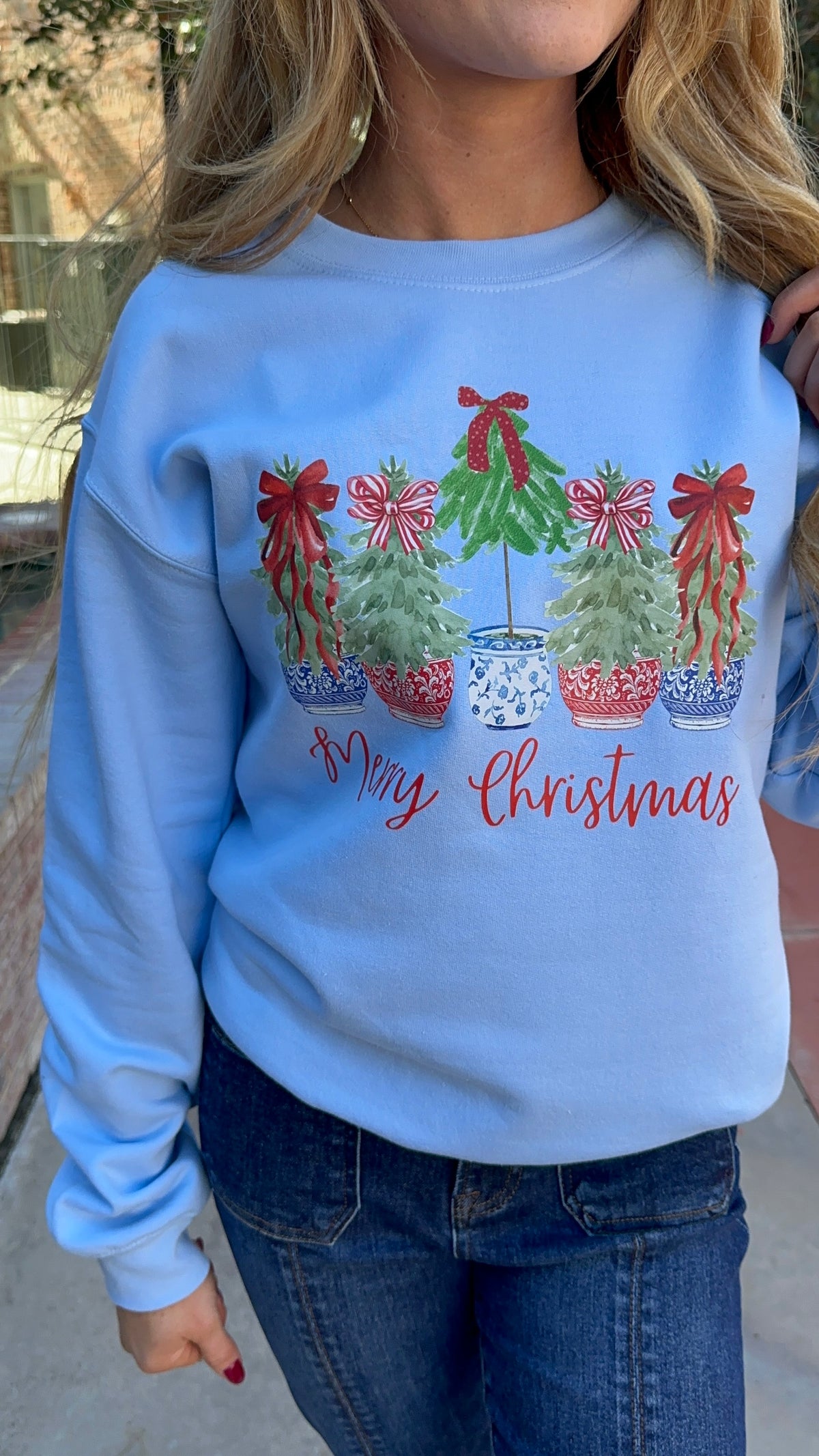 Christmas Bows Sweatshirt