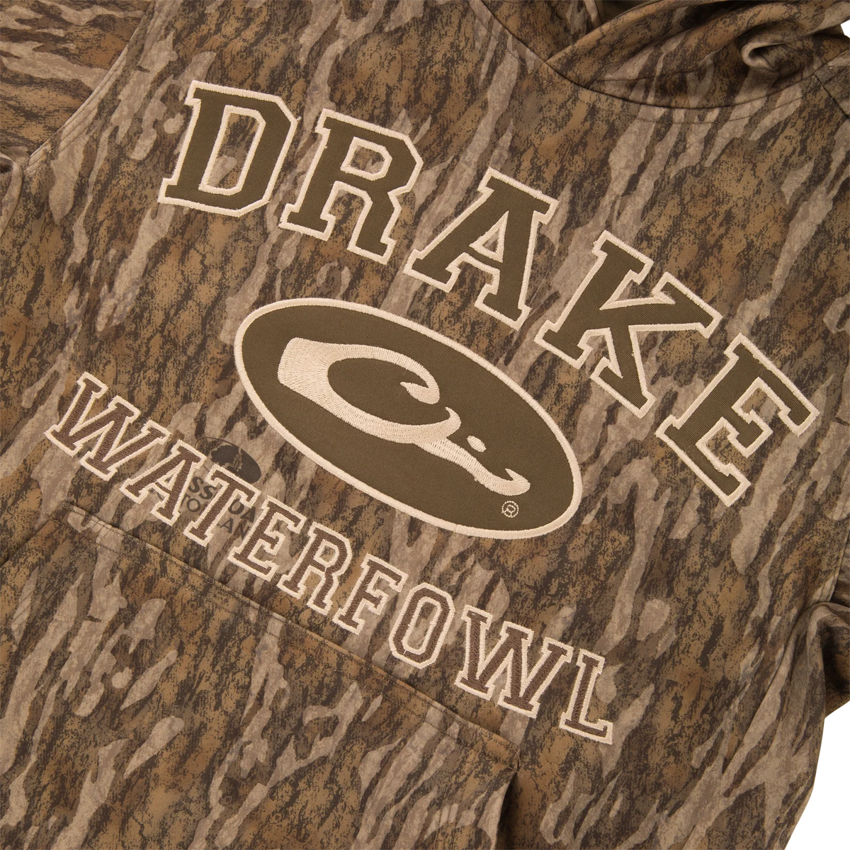 Drake Youth Hoodie in Bottomland Camo