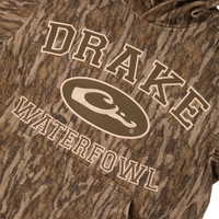 Drake Youth Hoodie in Bottomland Camo