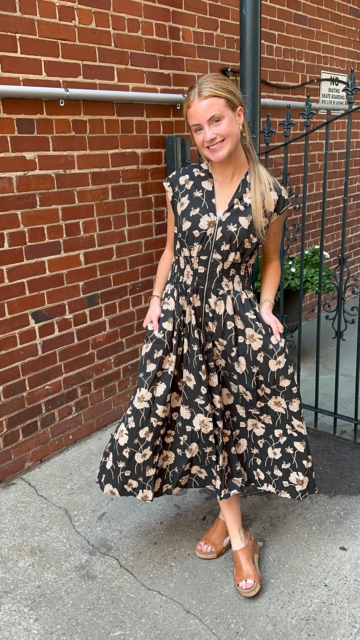 Zippity Do Da Midi Dress