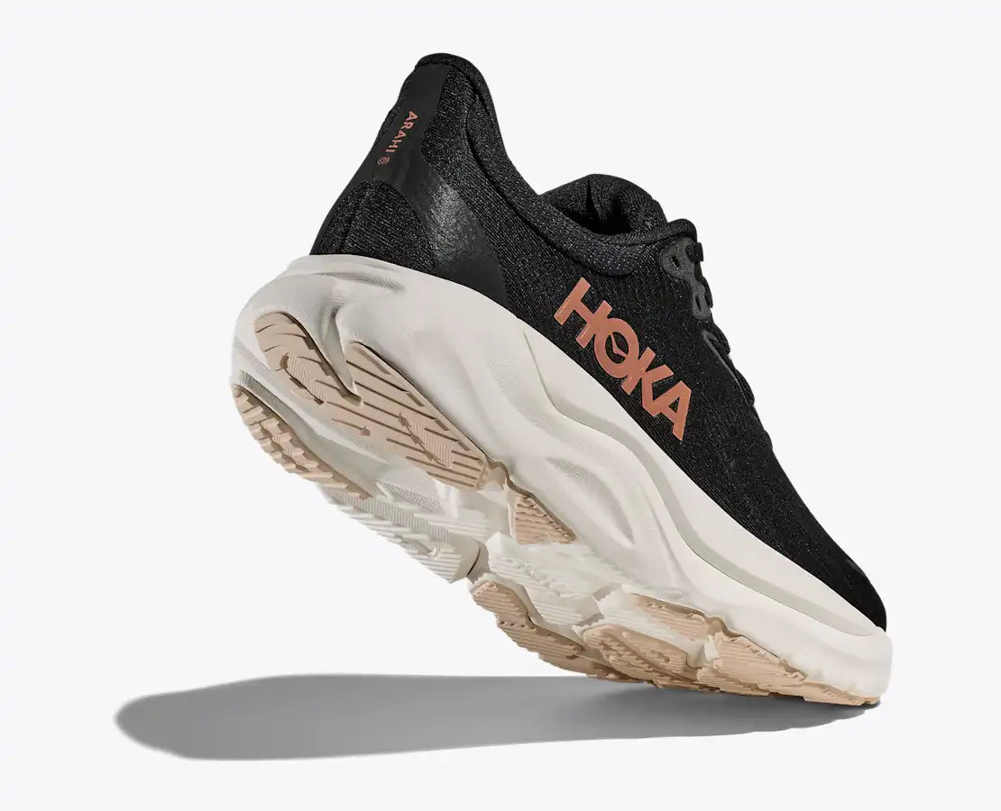 Women’s Hoka Arahi 8 in Black | Rose Gold