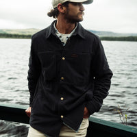 Marshwear Delano Cord Shacket in Iron