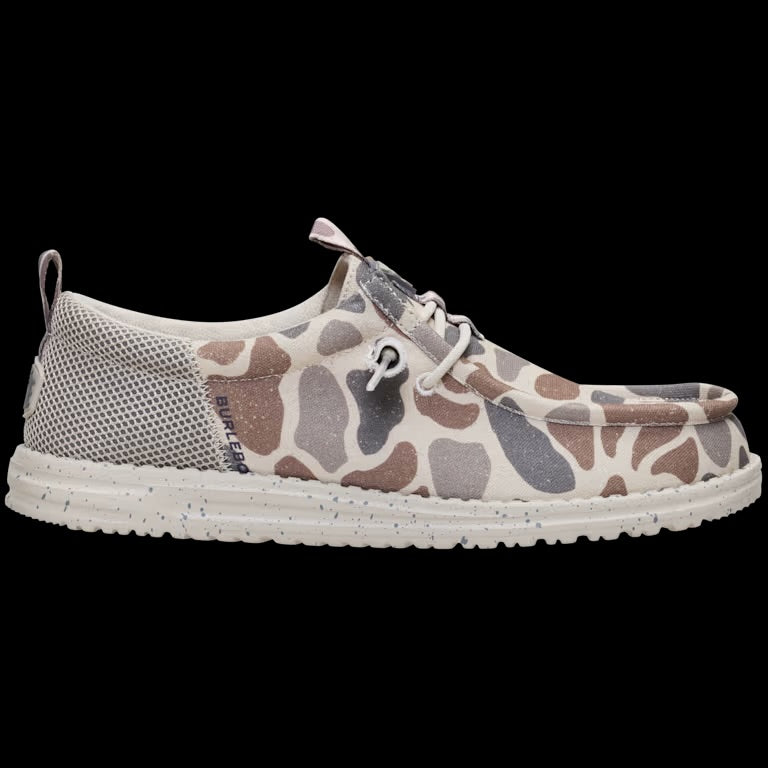 Men’s Hey Dude Wally Funk Burlebo Camo