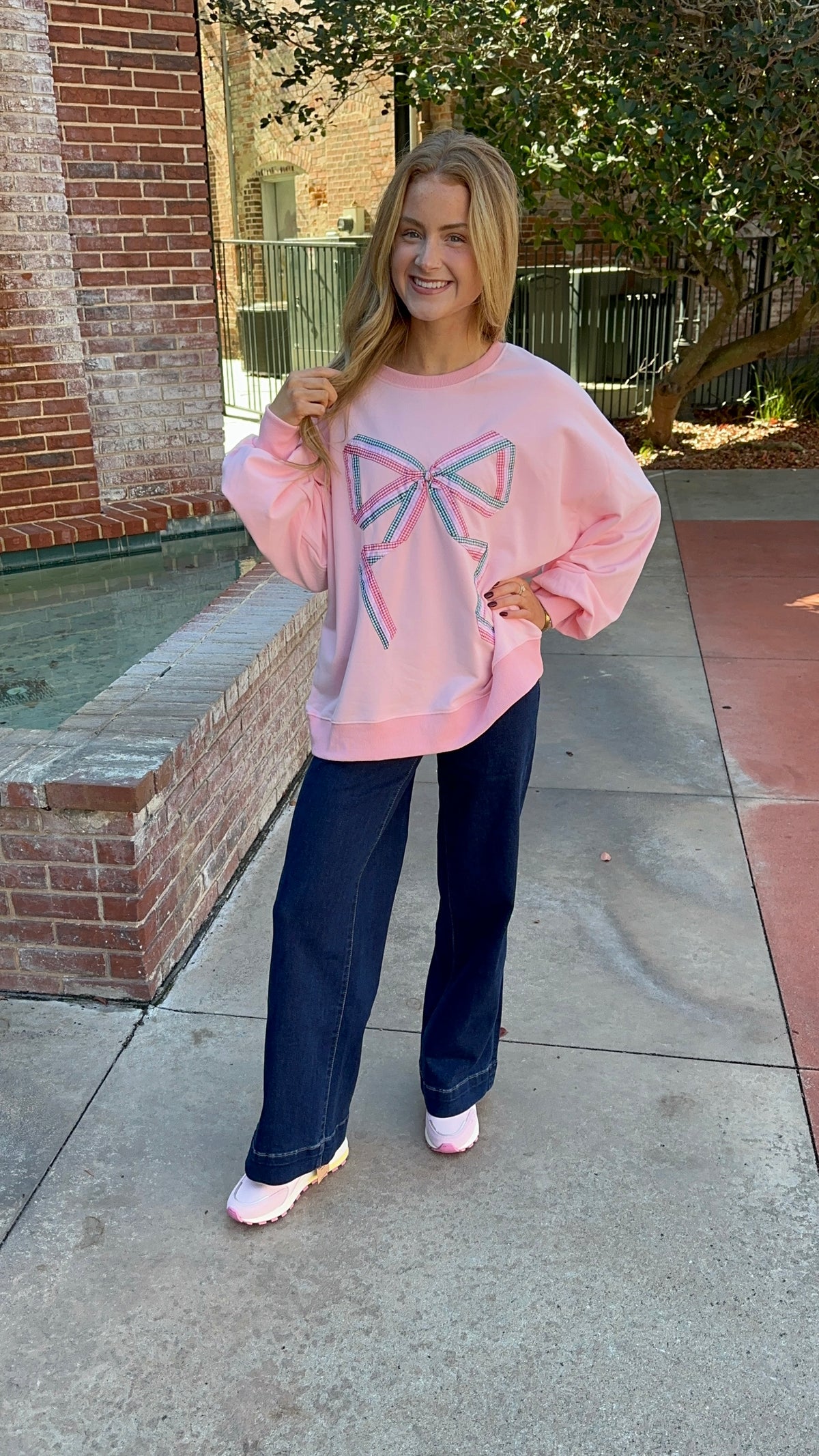 Christmas Ribbon Sweatshirt