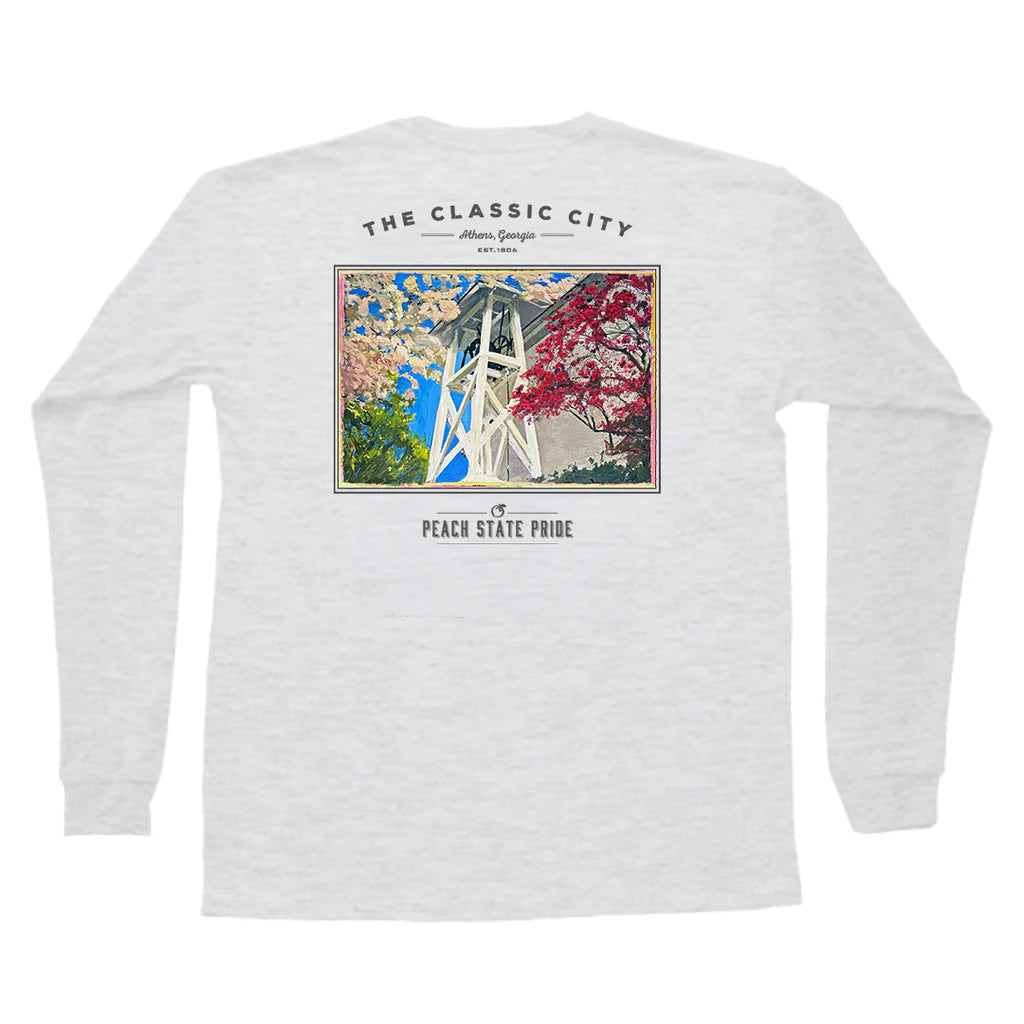 Peach State Pride Chapel Bell Long Sleeve Tee