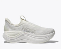 Womens Hoka Skyward Laceless White