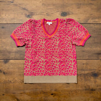 Jungle Pink Top