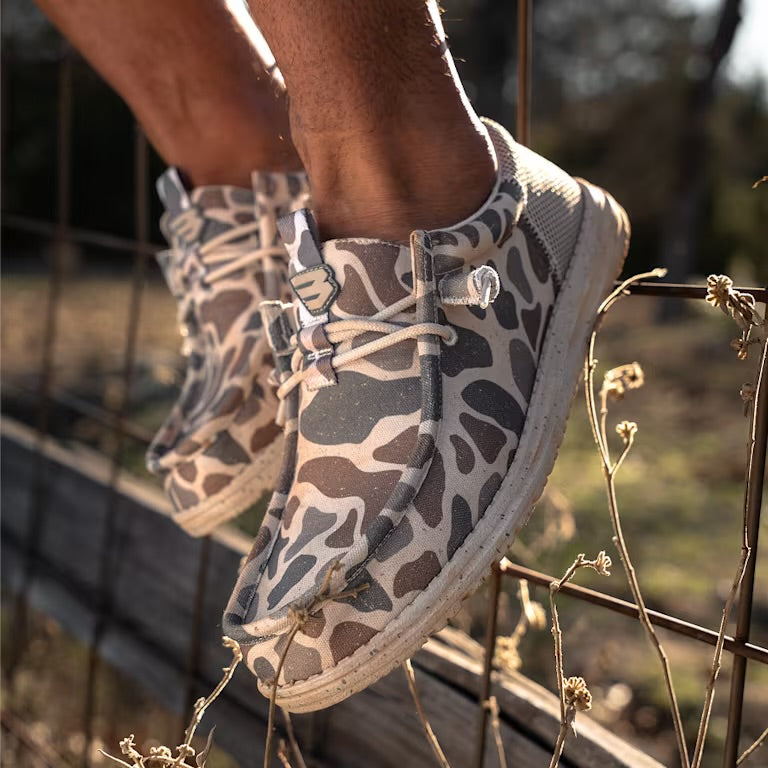 Men’s Hey Dude Wally Funk Burlebo Camo