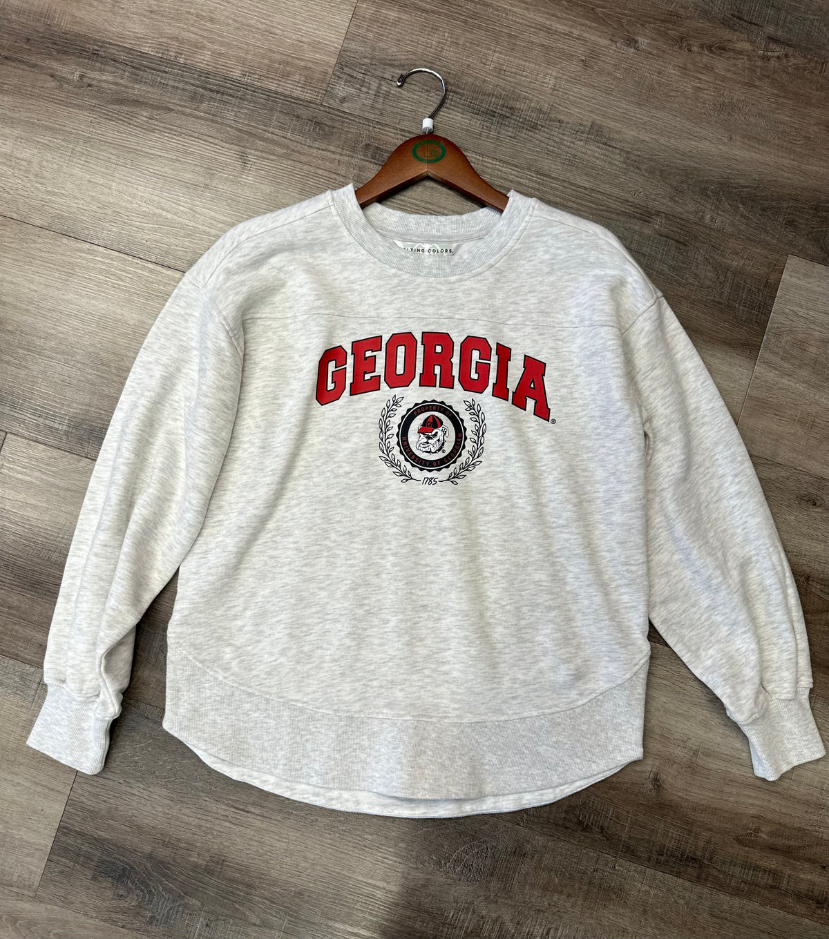 Georgia Crew Top Sweatshirt
