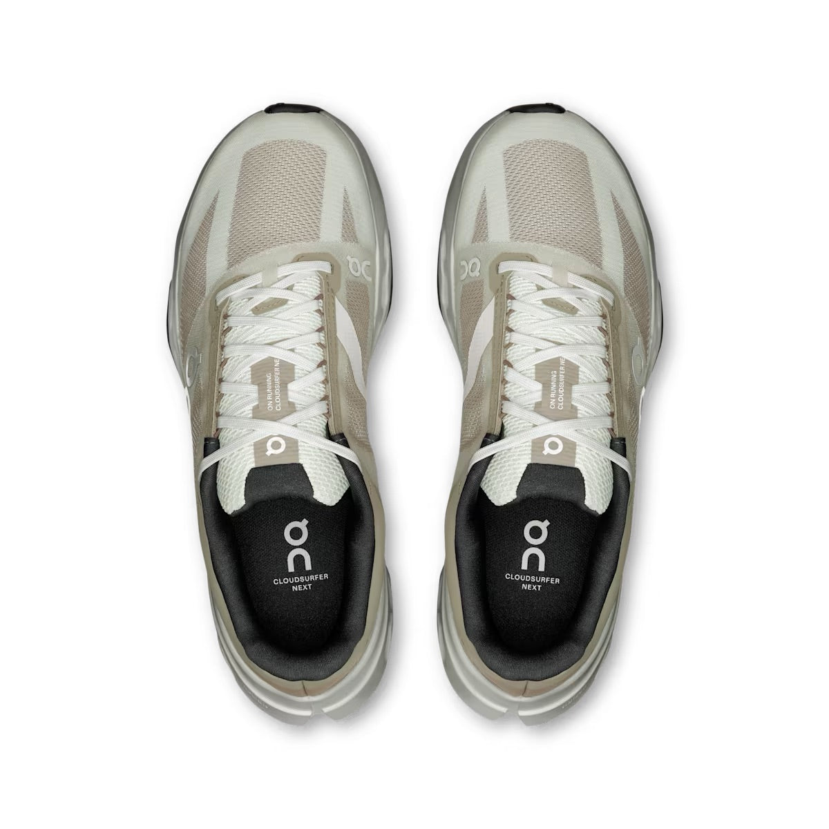 Womens On Cloud Surfer Next in Fog Ivory