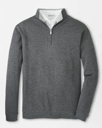 Peter Millar Crown Comfort Pullover in Charcoal