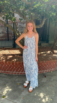 Tie Dye and Vacay Vibes Maxi Dress