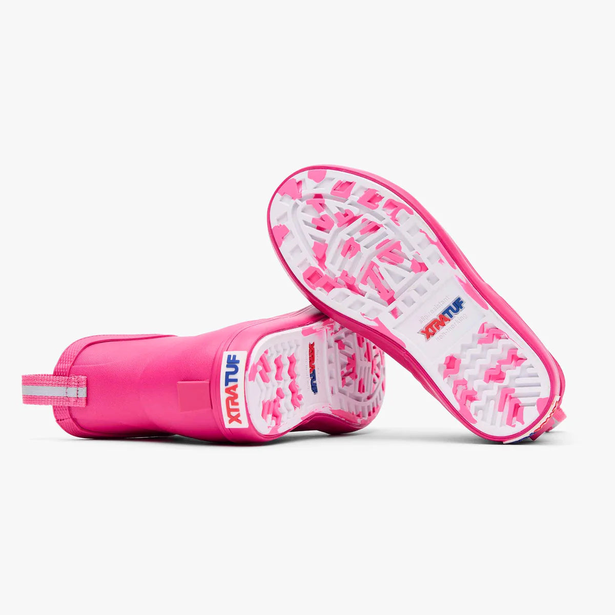 Xtratuf Kids Ankle Deck Boot Sport in Hot Pink