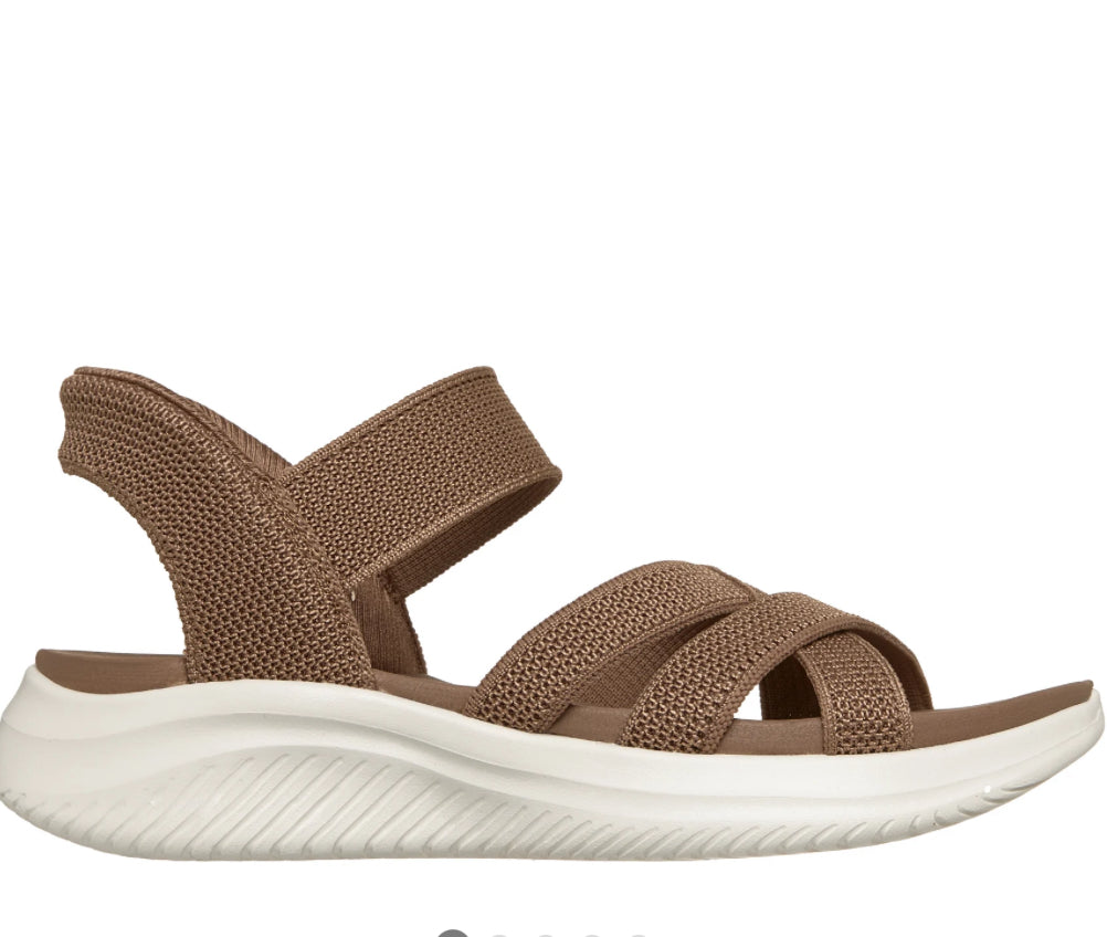 Womens Skechers Ultra Flex 3 0 Sandal