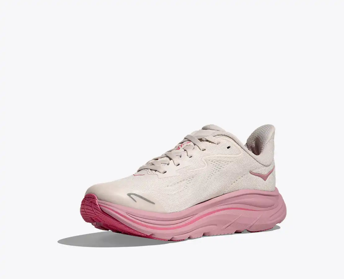 Youth Hoka Clifton 10 Rose Cream Sizes 3.5- 5.5