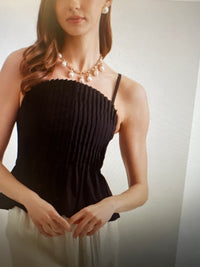 Lucky Lady Pleated Cami Top