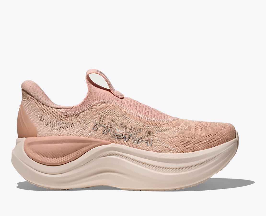 Women’s Hoka Skyward Laceless in Rose Latte