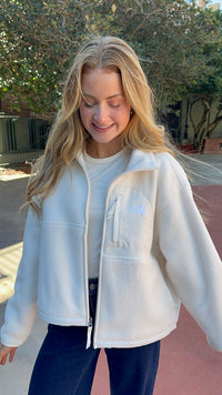 Womens North Face Yumiori Full Zip in White