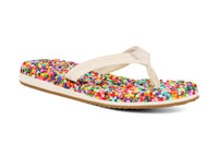 Womens Sanuk BubbleCush Rainbow